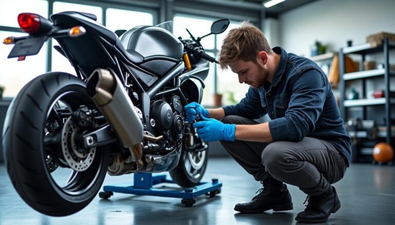 Réglage ralenti moto